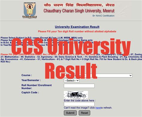 ccsu result 2020